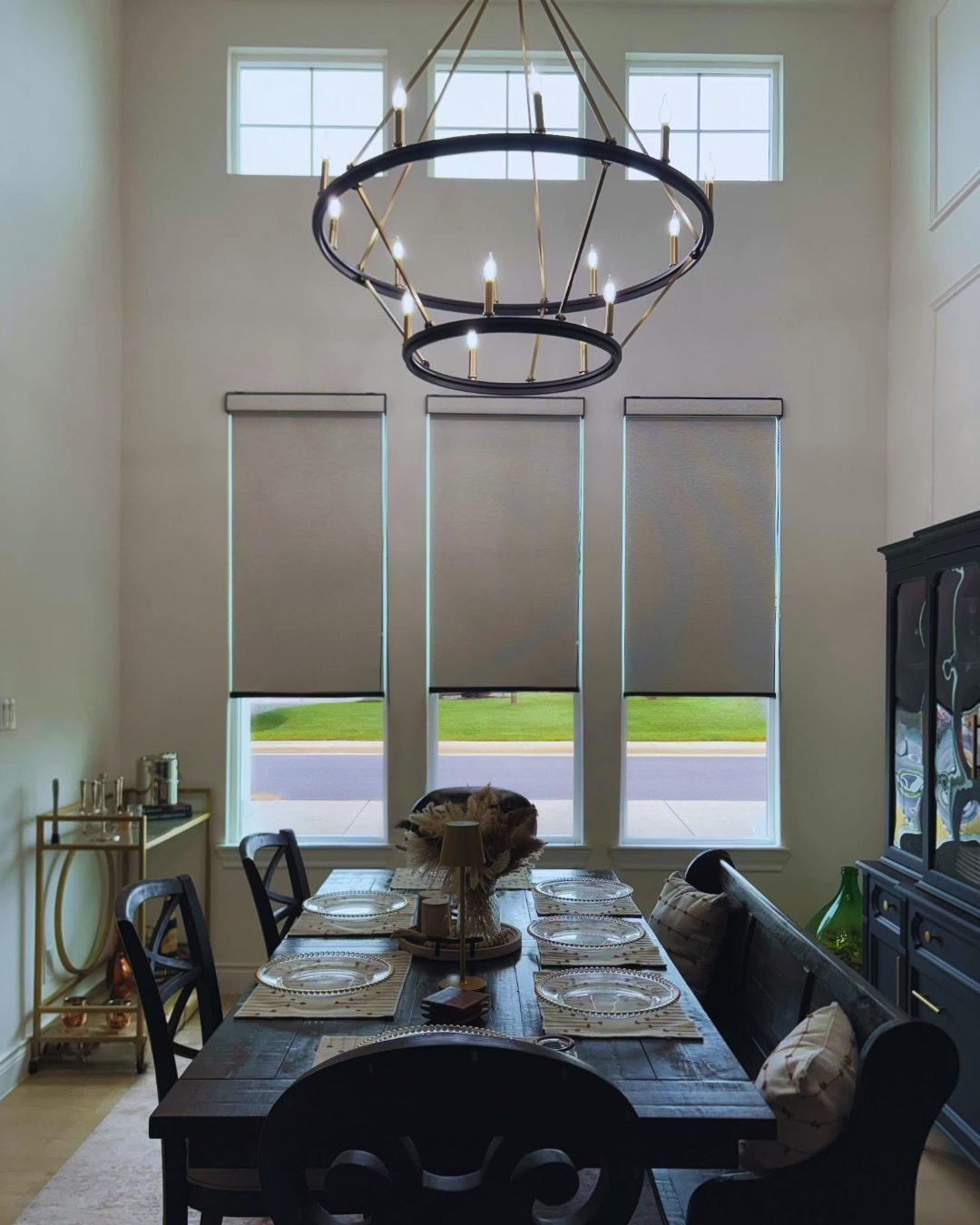 Luxury window treatments in South Texas